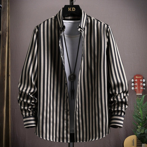 Демисезонная рубашка для отдыха, мужская куртка