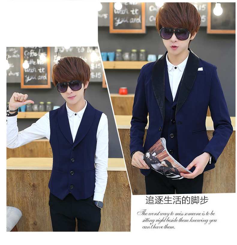 Costume homme en coton pour automne - Ref 1556544 Image 17