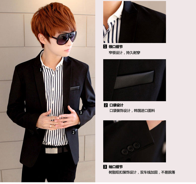 Costume homme en polyester pour printemps - Ref 1548585 Image 12