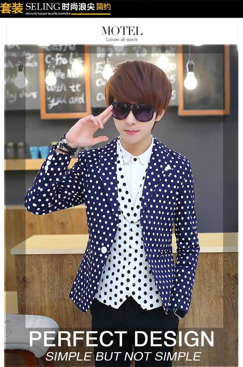 Costume homme en coton pour automne - Ref 1558675 Image 16