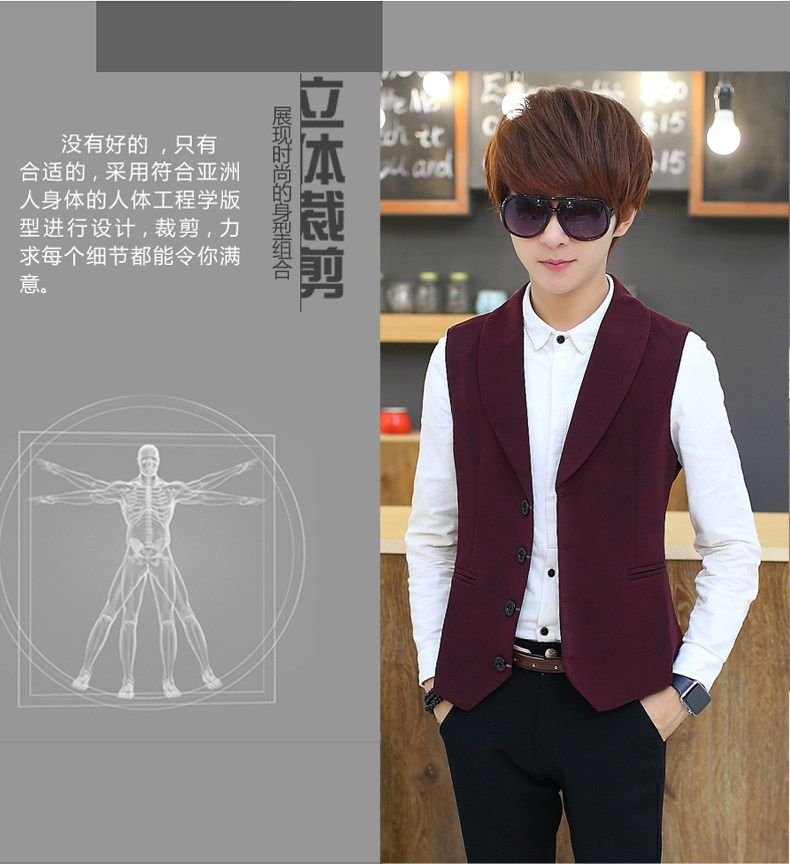 Costume homme en coton pour automne - Ref 1556544 Image 14