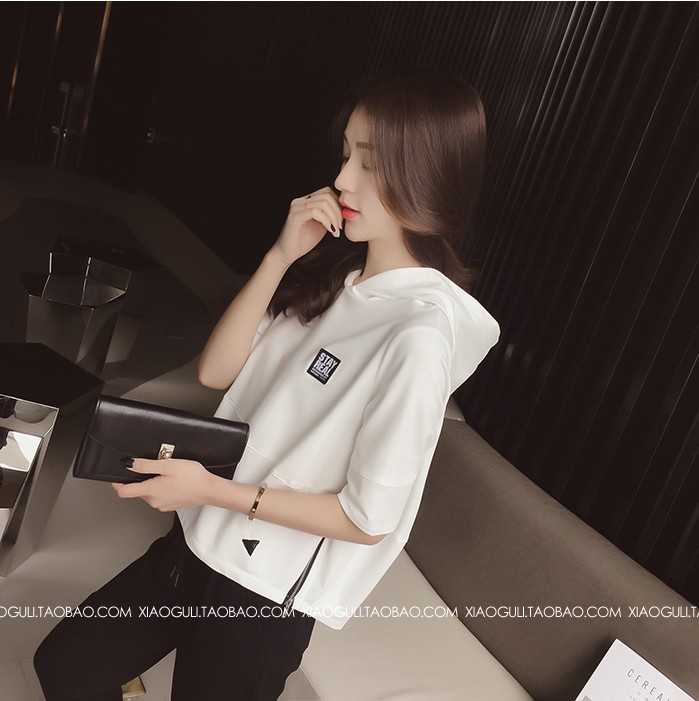 Mùa hè mới của Hàn Quốc thời trang nước hoa nhỏ phù hợp với quần lửng nữ rộng cỡ quần harem thể thao hai bộ thủy triều đồ bộ quần ống rộng mặc nhà