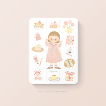 Peach Girl 2020 New 10 2ipad sleeve 9 7pro11 inch silicone case cute air10 5