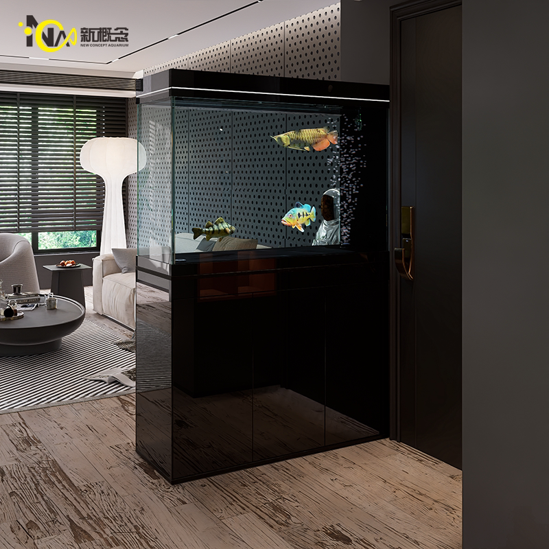 Fish Tank for Living Room, 2026 New Model, Bottom Filter, Glass Ecological, Maintenance-Free, Smart, Integrated with Cabinet, Traditional Aquarium Fish Tank for Living Room, 2026 New Model, Bottom Filter, Glass Ecological, Maintenance-Free, Smart, Integrated with Cabinet, Traditional Aquarium