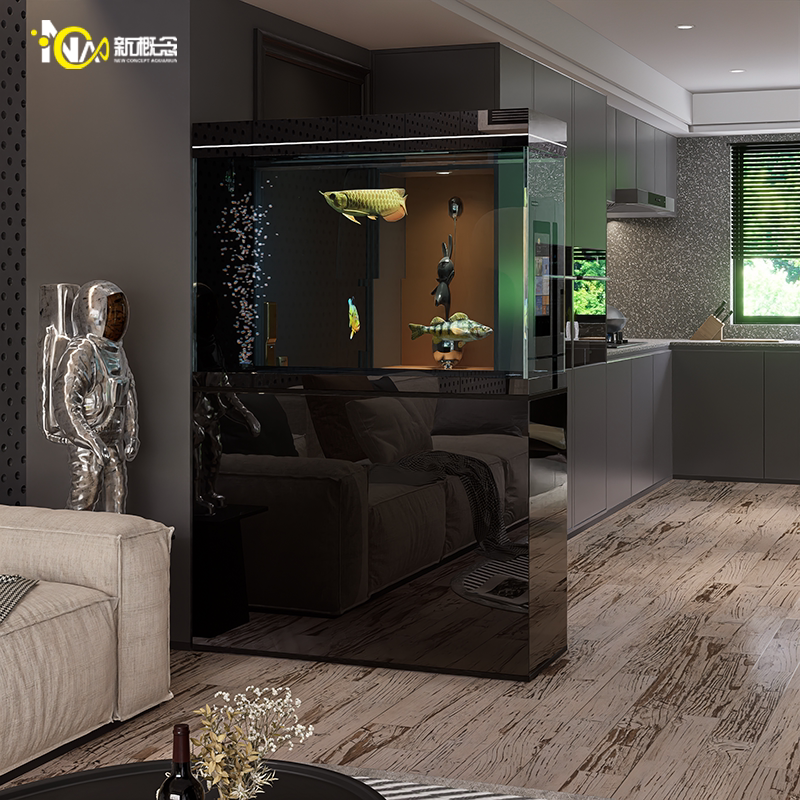 Fish Tank Living Room 2026 New Model Small Glass Tank Ecological Traditional New Bottom Filter Smart Cabinet Integrated Aquarium Fish Tank Living Room 2026 New Model Small Glass Tank Ecological Traditional New Bottom Filter Smart Cabinet Integrated Aquarium