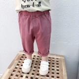 Летняя одежда, летние детские тонкие штаны, в корейском стиле, 2020, в западном стиле