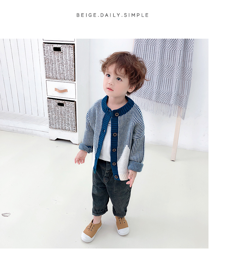 Quần jeans nam mùa thu mới sóng bé Hàn Quốc quần âu trẻ em nước ngoài xuân hè thu đông 2019 - Quần jean quần áo thể thao trẻ em