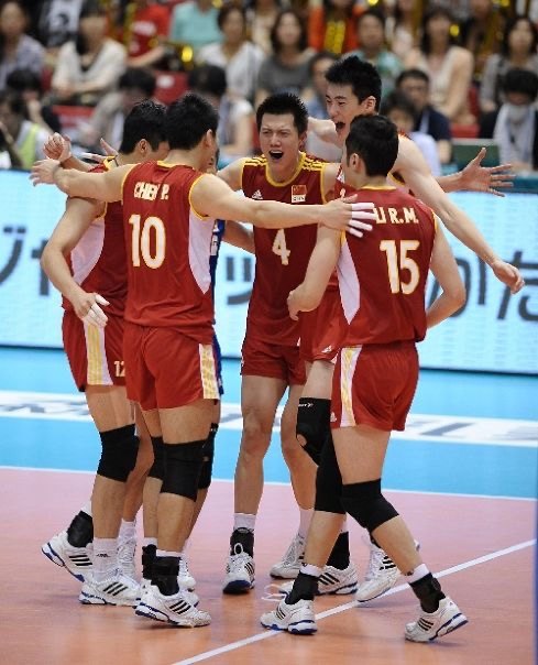 Spot a set of Chinese men's volleyball national team classic uniforms three-color volleyball uniforms large discount