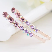 Hàn Quốc clip clip rhinestone phụ kiện tóc tóc clip clip phụ nữ mũ một từ clip kẹp tóc bangs clip đồ trang sức - Phụ kiện tóc