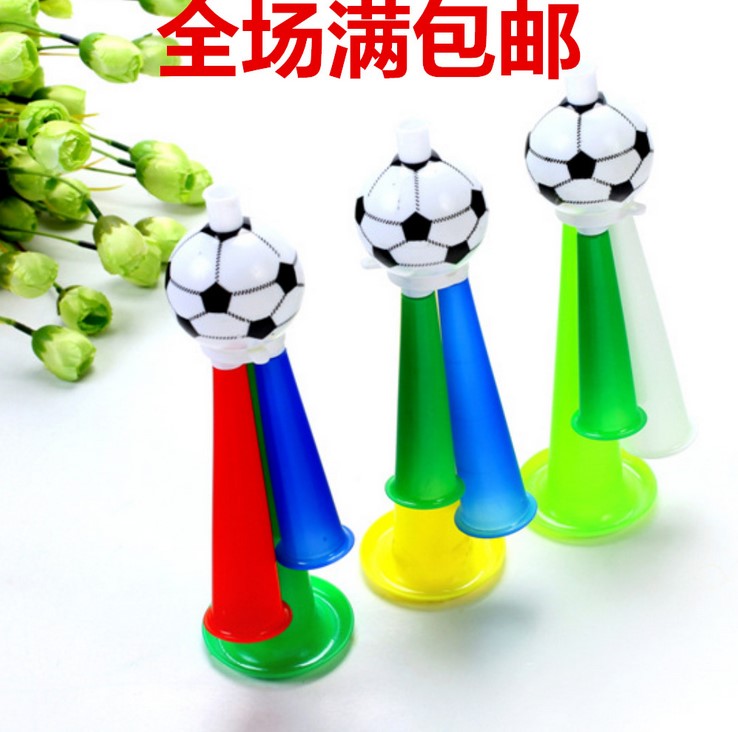 Fans cheering horn concert size football horn games refueling props Brazil special plastic horn