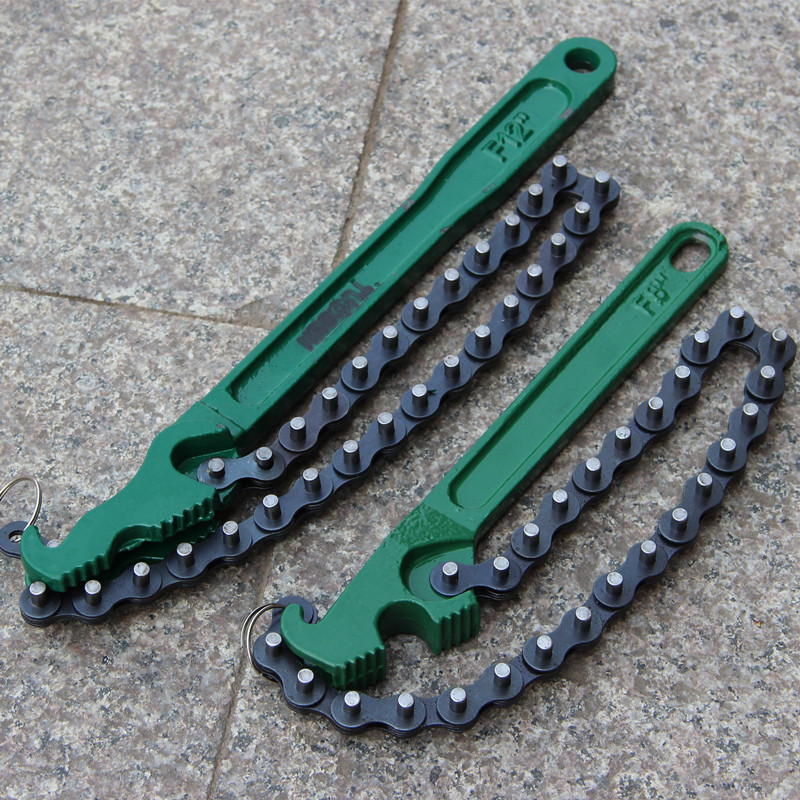 Oil filter wrench Chain filter wrench Auto maintenance special tools Auto repair oil filter core disassembly and assembly