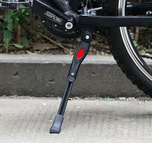 Bicycle middle support Middle fixed foot support Middle support parking rack Bicycle parking bracket