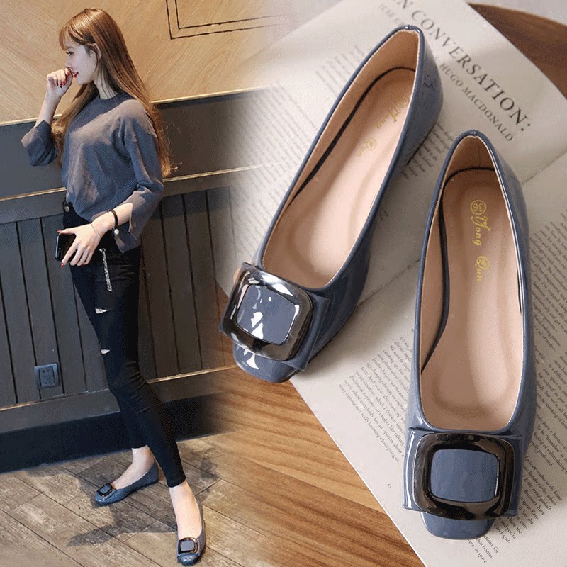 2021 women's shoes big size 41-44 square head flat bottom single shoe cd changing dress pseudo-pussy cos high heel shoewoman gags big guy