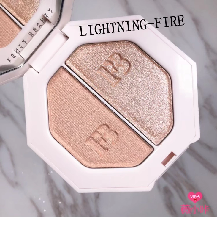Spot fenty beauty Rihanna rihanna lục giác hai màu ánh sáng khả năng sửa chữa bom kim cương phấn bắt sáng