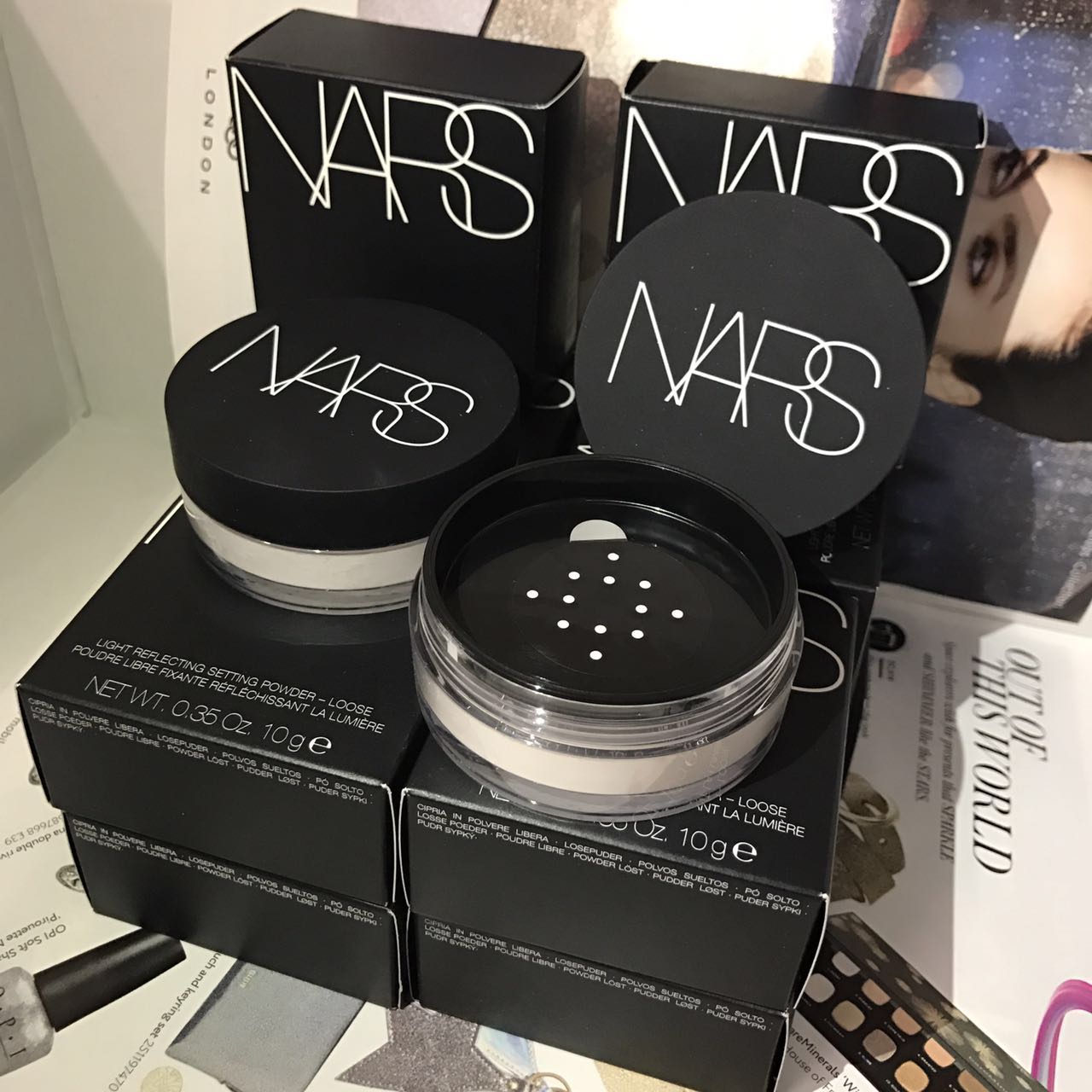 Spot NARS Nasd trang điểm kiểm soát dầu lỏng bột lỏng nhẹ 10g 1410 - Quyền lực phấn phủ barbie