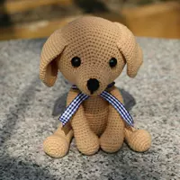 Материал куклы щенка хаки