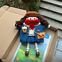 Готовое изделие – джинсовая сумка с большим горлышком JK.