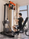 Pijian Multifunctional Unilateral Birdcage Gym Equipment for Home Use, High Pull-Down and Chest Press Training Equipment