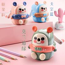 Primary school students cartoon hand pencil sharpener pencil sharpener automatic lead into pencil sharpener childrens cute multi-functional pencil sharpener
