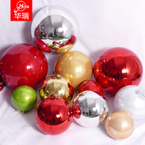 Christmas decorations bright color pendant ball large pendant Christmas tree festival creative field set of scenery supplies