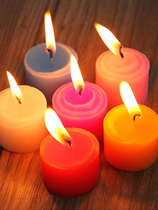 Proposal confession aromatherapy colored candles romantic round anniversary birthday diy confession scene indoor and outdoor