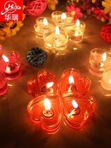 Proposal confession color scented candle jelly color box heart-shaped courtship birthday party confession romantic arrangement