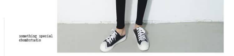 Quần legging lỗ khoét mùa thu đông phiên bản Hàn Quốc của quần nữ mặc bó sát màu đen bó sát chân bút chì cộng với quần nhung dày quần áo tập gym nữ