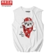 Kimura Sanshe mùa hè xu hướng mới giản dị vest vest thể thao thủy triều thương hiệu thanh niên vest cotton không tay áo thun - Áo vest cotton