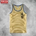 Kimura Sanshe tấn công áo vest khổng lồ miễn phí cánh điều tra quân đoàn bronzing phiên bản cotton nam và nữ không tay - Áo vest cotton áo khoác nam hàn quốc mùa đông Áo vest cotton