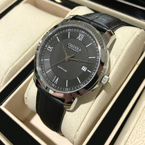 Carolet watch mens fully automatic mechanical table genuine leather with casual waterproof card business wristwatch tide male watch