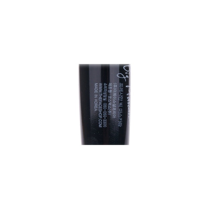 Chính hãng The Face Shop Black Rod Big Eyelash Mascara Số 2 Dày Không có Dấu nhựa - Kem Mascara / Revitalash mascara không trôi