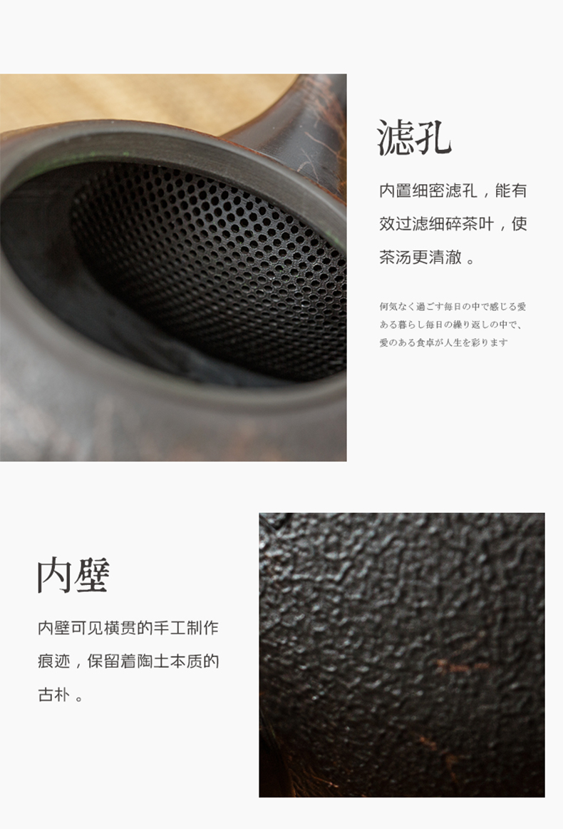 Japan, slippery burn hand little teapot imported ceramic POTS I famous marble Japanese it teapot
