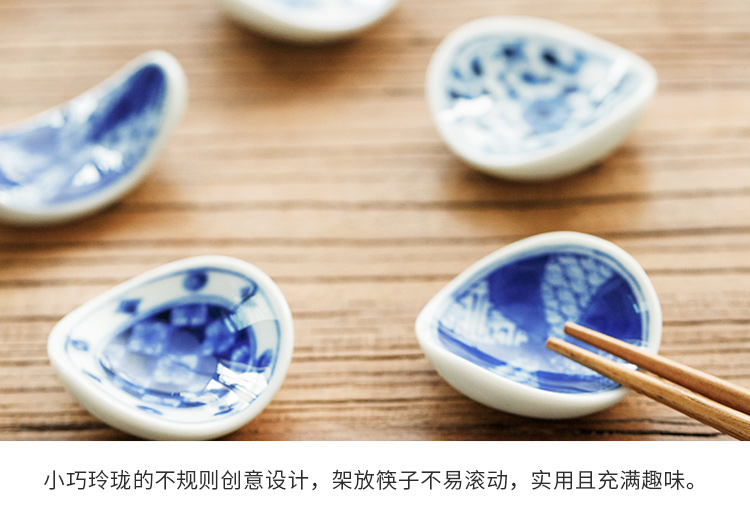 Lan Yu Tang Nhật đũa đũa giữ đũa gốm giữ đũa đũa đũa đũa đũa đũa đĩa giấy