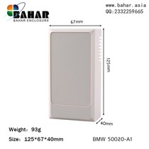 Bahar shell ABS control detection electronic plastic shell junction box wall hanging instrument box BMW50020