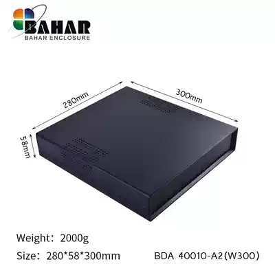 Bahar shell Brand new DIY monitoring plastic panel main shell Power supply iron shell BDA40010-(W300)