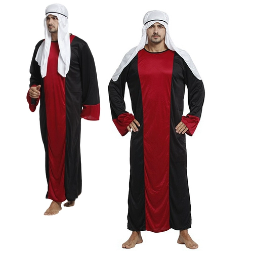 Хэллоуин арабские костюмы для взрослых и детей, потому что маскарад забавный Ближний Восток Дубай принц Саудовская одежда