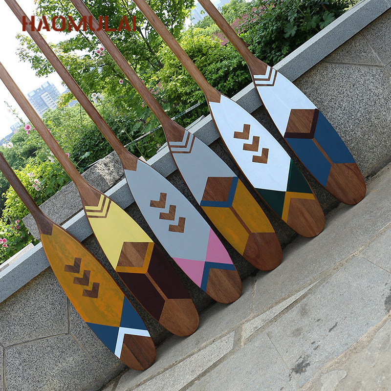 🌟家里的新装饰品,Haomulai胡桃木船桨带来不一样的美感!🏠-船桨-淘宝好物网