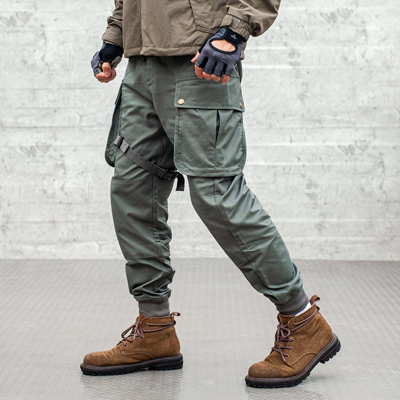 Section 7 IX13 Tactical pants men's spring autumn Black retro fashion Tide Cards long pants National Chaoters Damp Machine Clothing Pants