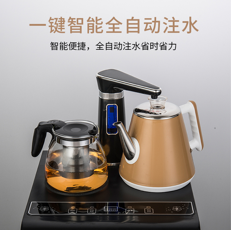 thiết bị lọc nước gia đình Máy pha trà đa chức năng dọc hộ gia đình tự động nước nóng lạnh gấp đôi bình nóng lạnh chống nồi máy lọc nước kangaroo kg100hp