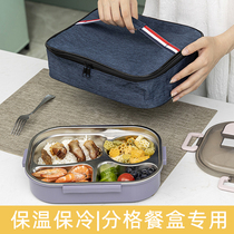 Oxford Cloth Insulated Bag Lunchbox Lunch Bag Handbags Students With Rice Bag Lunch Bag Aluminum Foil Rectangular Rice Bag