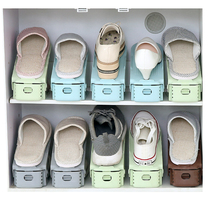 Containing Shoe Rack Double Shoe plastic one-piece Home Dormitory God Instrumental Shoes Cabinet shelve Shoes Containing Shelf