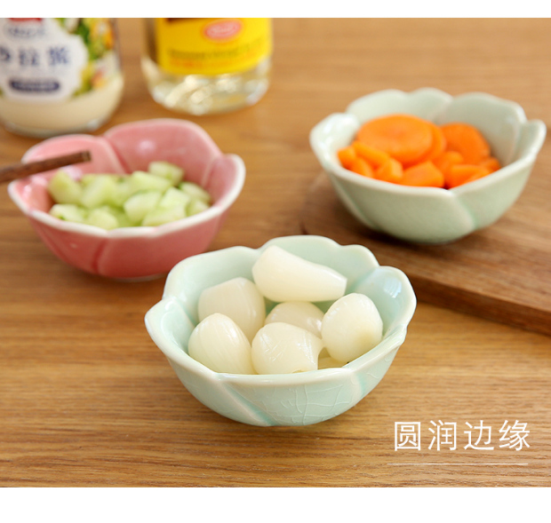 Đồ gia dụng gốm nhỏ món ăn nước sốt món ăn nước tương món ăn dấm món ăn Bộ đồ ăn Nhật Bản khay đựng đồ ăn