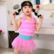 Đồ bơi cho trẻ em Cô gái Xiêm Áo tắm Công chúa Ren Váy Nhỏ Trẻ em Váy Kỳ nghỉ Bãi biển Đồ bơi