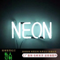 Tube de verre Retro Neon Light Custom Door Head Sign Acrylic Luminous Character Custom Full Color One Dragon