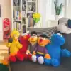 bkpp the same Sesame Street doll kaws doll Amo cute doll Plush toy children's birthday gift female