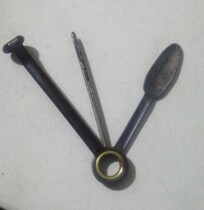 France cleaned up pipe tobacco tools in 1900 to stab the pipe pipe antique artwork