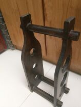 French Jubaoyuan Art Museum 18th Century Wine Rack 3 Bottles of Artwork