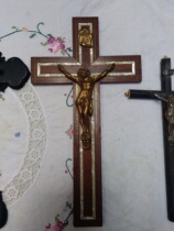  French 20th century Jesus Cross Catholic Artwork