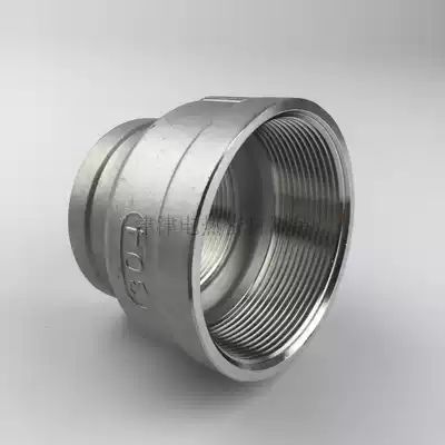 304 stainless steel wire buckle big and small head inner wire reducing diameter internal threaded connector 2 minutes 4 minutes 6 minutes 1 inch 2 inch