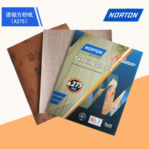 Imported Norton A275 paint sandpaper Woodworking furniture polishing square sandpaper 1000 mesh sandpaper